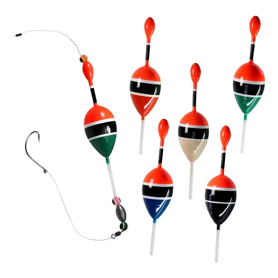 Pack 5 Flotador De Pesca Boya Alta Calidad