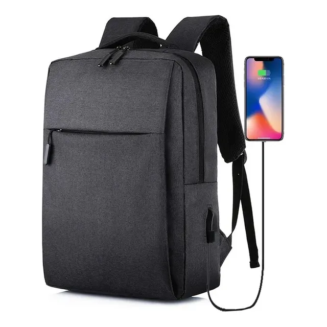 Mochila Para Laptop Con Puerto Usb Antirrobo Nioval 4519
