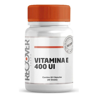 Vitamina E 400ui - 60 Cápsulas (60 Doses) Sabor Natural Vitamina E 400ui - 60 Cápsulas (60 Doses) Sabor Natural
