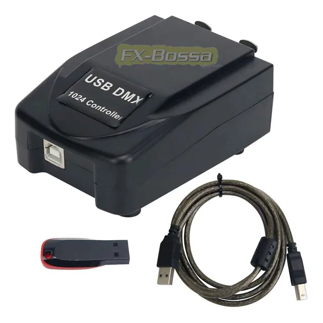 Interface Usb A Dmx Controlador De Luces Dj Lightjockey