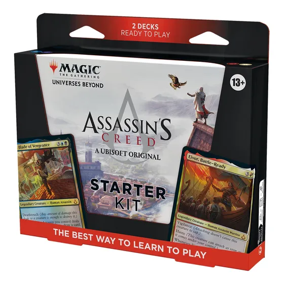 Kit De Inicio De Assassin S Creed Magic The Gathering Para 2 S/n Inglés