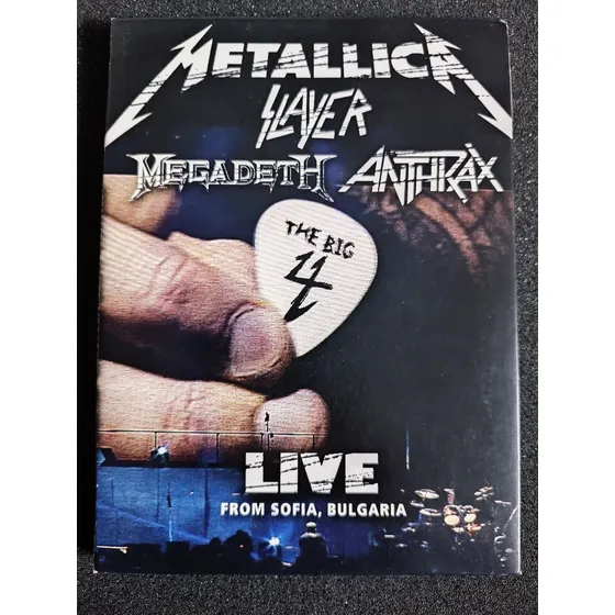 Dvd - The Big 4: Live From Sofia, Bulgaria * Nac - Duplo 