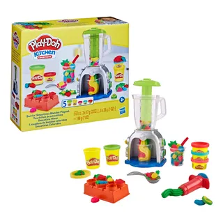 Massinha Play Doh Smoothies Coloridos - Hasbro F9142 Cor Verde, Amarelo, Rosa, Azul E Vermelho Massinha Play Doh Smoothies Coloridos - Hasbro F9142 Cor Verde, Amarelo, Rosa, Azul E Vermelho