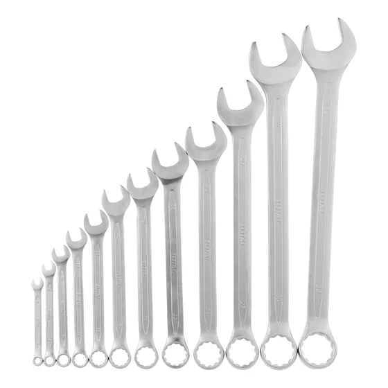 Kit De Llaves De Combinadas 12pzs 6-24mm En Manto Total