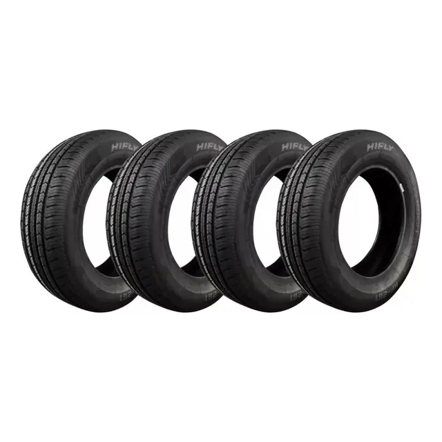 Kit 04 Pneus 175/60 R14 Hifly Hf261  Novos Aro 14 Fiat Gm Vw