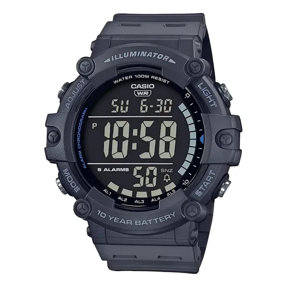 Casio Reloj Ae 1500wh Display Negro Sumergible 100m Original