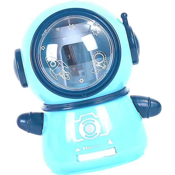 Sacapuntas Eléctrico Astronauta Lápices Colores De 6 A 8 Mm