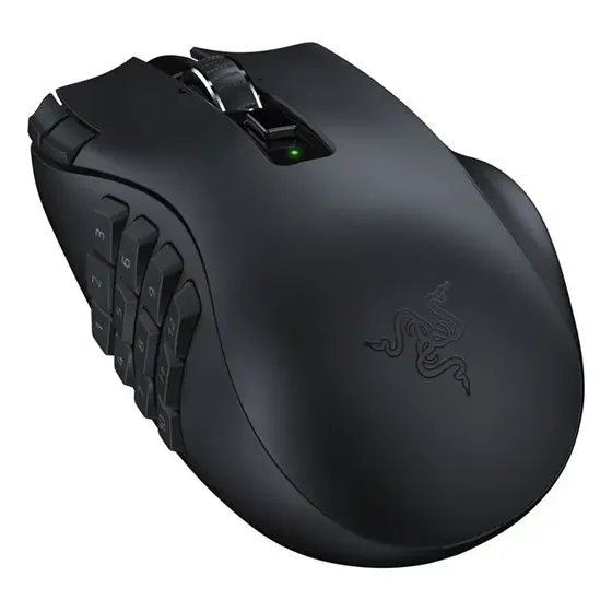 Mouse Razer Naga V2 Hyperspeed, Black, Tienda Oficial Color Negro