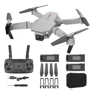 Drone E88 Pro 2mp Hd Cámara Dual Con 3 Baterías Drone E88 Pro 2mp Hd Cámara Dual Con 3 Baterías