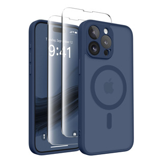 Funda Para iPhone 15 Pro Max Navy Azul -2 Funda Para iPhone 15 Pro Max Navy Azul -2