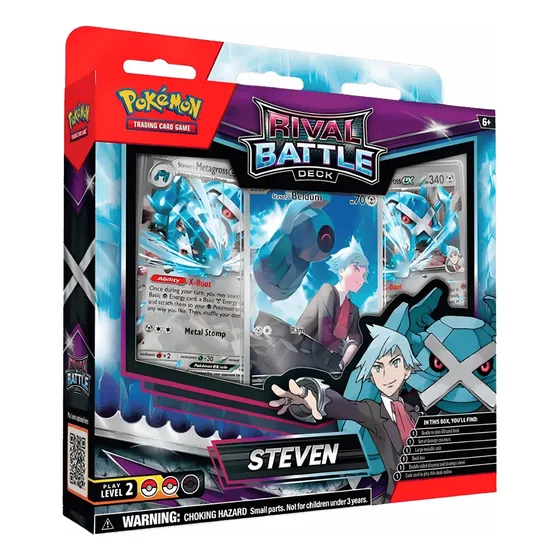 Pokémon Tcg Rival Battle Deck Steven Inglés Rival Battle Deck Steven Inglés