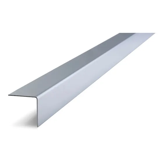 Ángulo Tapacanto Aluminio Blanco 16x16mm 2,5m Atrim Sibaco