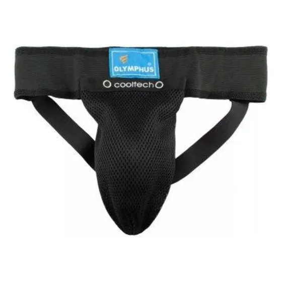 Protector Genital Varon Olymphus Modelo Cooltech Color Negro