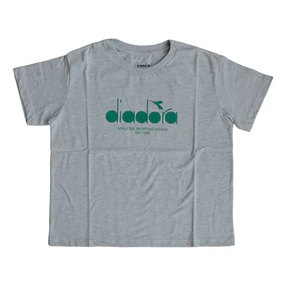 Remera Mujer Diadora Wlara Tee Gris