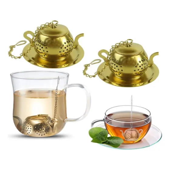 Infusor De Te Con Forma De Tetera