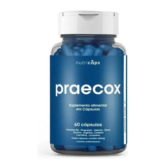 Praecox Natural 5 Potes 300 Cápsulas Totais - Original!!