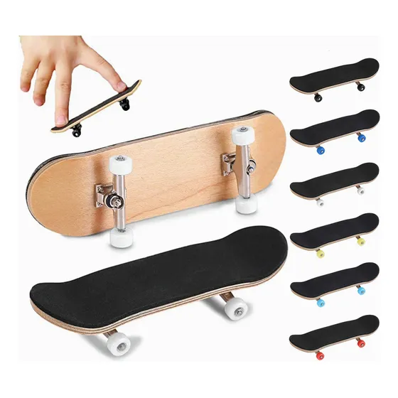 Mini Fingerboard Rampas Monopatín Patinetas De Dedos Juguete
