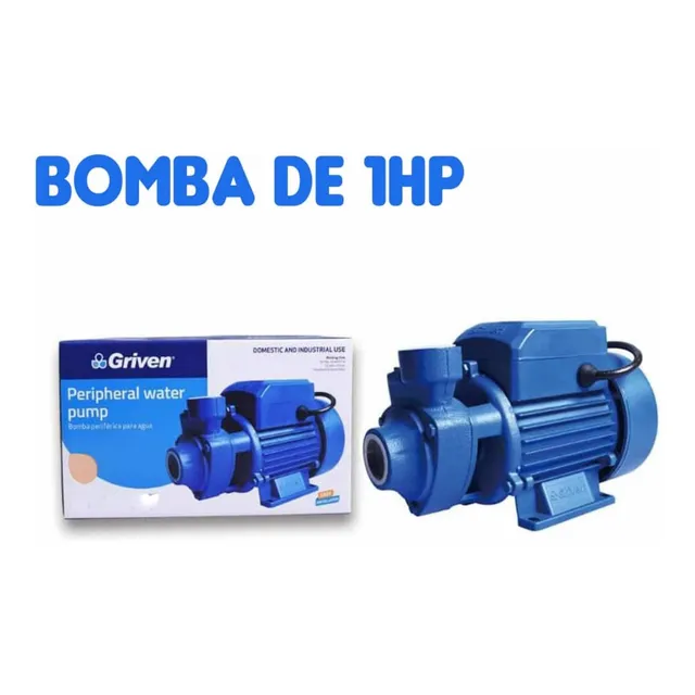 Bomba De Agua 1 Hp (1 Caballo) Griven