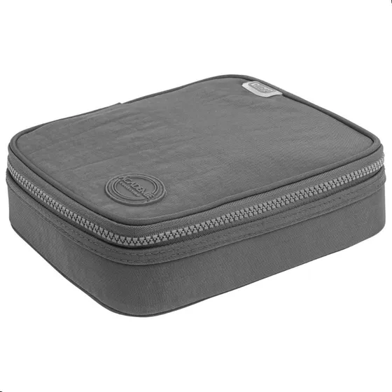 Estojo Box Tilibra Escolar Académie Cinza