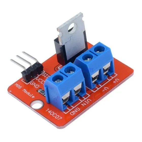 Modulo Driver Mosfet Irf520 24v 9a Arduino Nubbeo