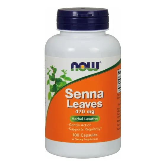 Supplement Now Foods Senna Leaves 100 Cápsulas (paquete De 6