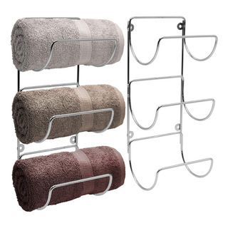 Sorbus Towel Rack Holder Set - Organizador De Almacenamiento Sorbus Towel Rack Holder Set - Organizador De Almacenamiento