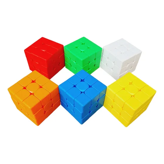 Cubo Rubik Unicolor 3x3 Stickerless Speedcube Un Solo Color