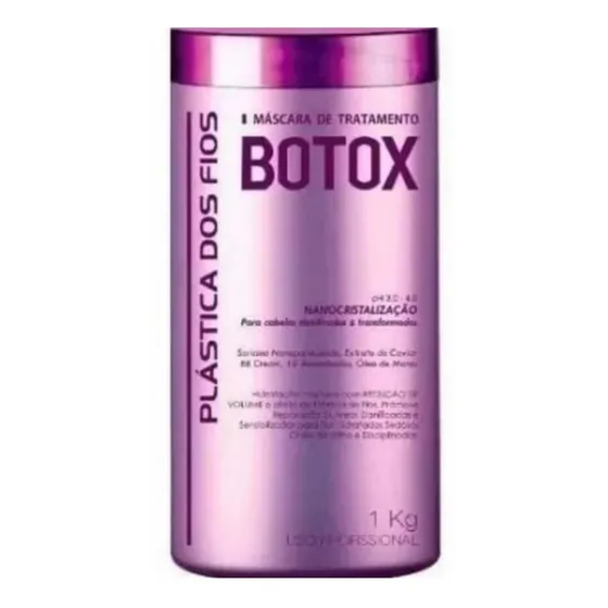 Botox Capilar Plastica Dos Fios Profesional