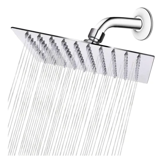 Regadera Cuadrada O Ducha De 8 Pulgadas Faguax