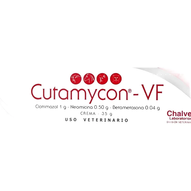 Crema Veterinaria Cutamycon Vf  35gr Piel Entrega Ya!