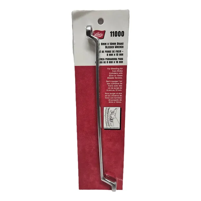 Llave Lisle Para Purgar Frenos 8mm 10mm Caliper Cilindro