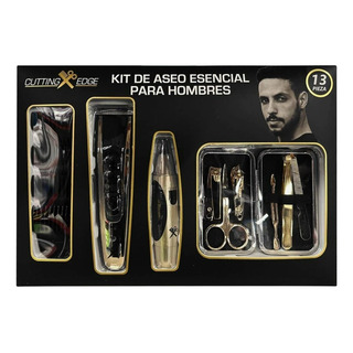 Kit De Aseo Para Caballero Barba Y Bigote 13 Pzas Cutting Ed Kit De Aseo Para Caballero Barba Y Bigote 13 Pzas Cutting Ed