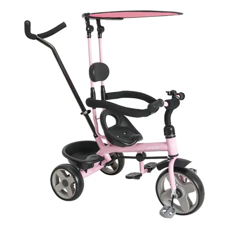 Triciclo Multifuncional Whoop Triciclo Grow 8501aro Rosa