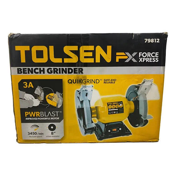 Esmeril De Banco 120v 60hz Tolsen