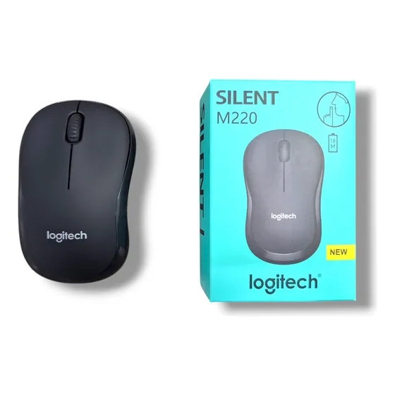 Mouse Logitech Inalámbrico M220