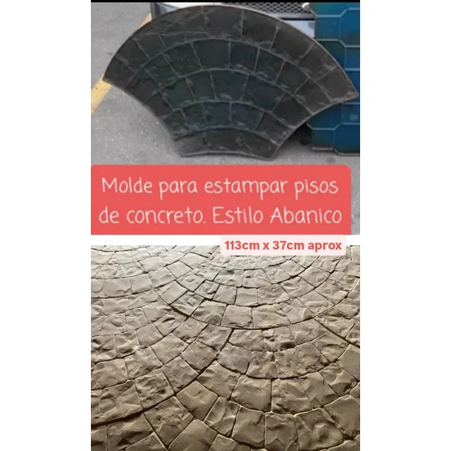 Molde Estampado Concreto