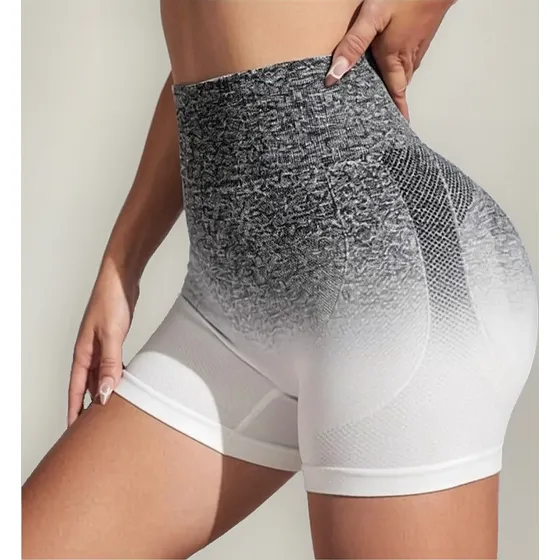 Short Bicolor Pushup Scrunch - Short Degradé Push Up Scrunch