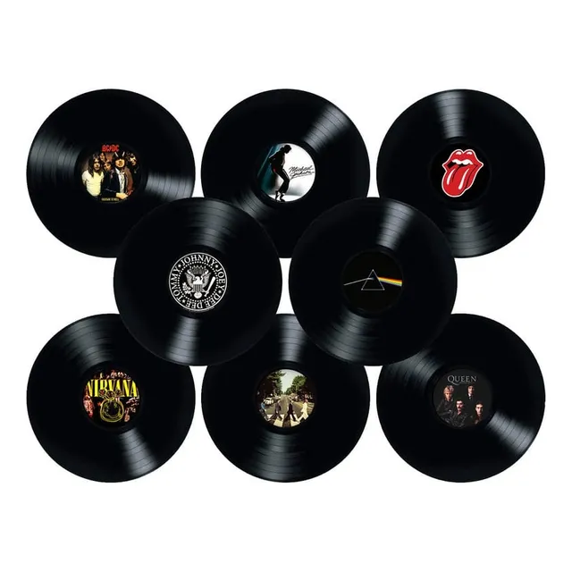 Discos Vinilos Decorativos Personalizados 30 Cm