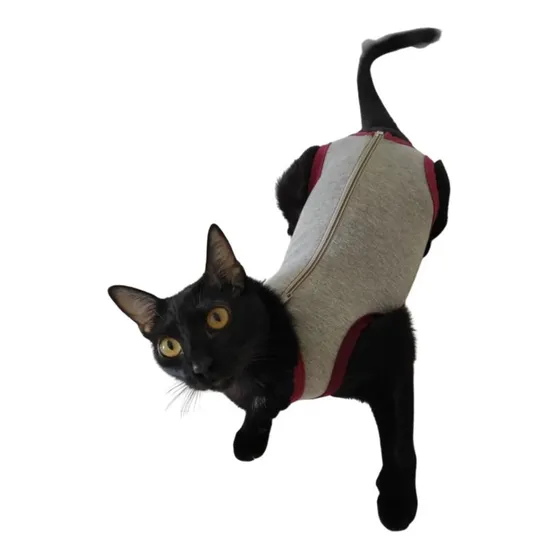 Roupa Protetora Pós-cirúrgica Macho/fêmea Gatos Cães Nº 00