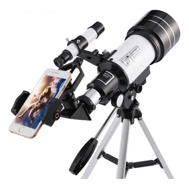 Telescopio Astronomico  70 Mm Con Soporte Celular Y Control