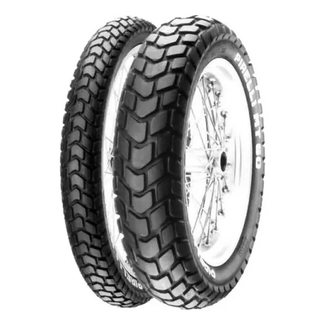 Juego Cubiertas Honda Tornado Pirelli Mt60 120 80 18 Avant 