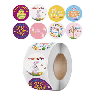 500x Etiquetas Adhesivas De Pascua, Etiquetas De Sellado 500x Etiquetas Adhesivas De Pascua, Etiquetas De Sellado