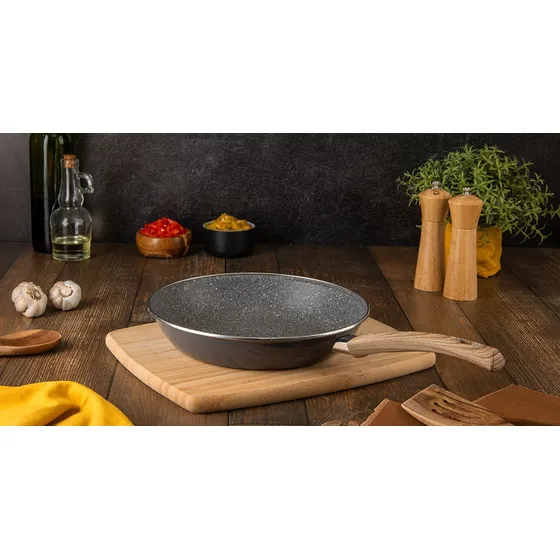 Sartén 4038224 Vitroacero Antiadherente Gris 26 Cm Vasconia