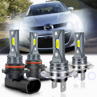 Para Mazda 3 2004-2007 2008 2009 Kit De Faros Led 9005 H7 Para Mazda 3 2004-2007 2008 2009 Kit De Faros Led 9005 H7