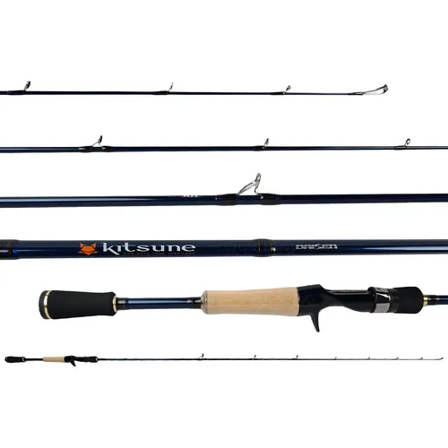 Vara P/ Carretilha Daisen Kitsune 1,73m 8-17lbs - Inteiriça