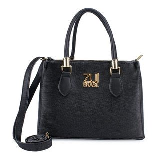 Bolsa De Lado E De Mão Feminina Linda Leve Zuí Brasil Cor Preto Bolsa De Lado E De Mão Feminina Linda Leve Zuí Brasil Cor Preto