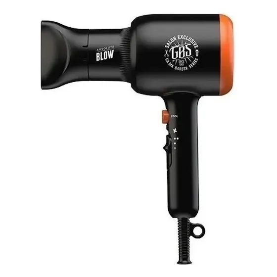Secador De Pelo Profesional Gama Barber Absolute Blow 2000w Color Negro