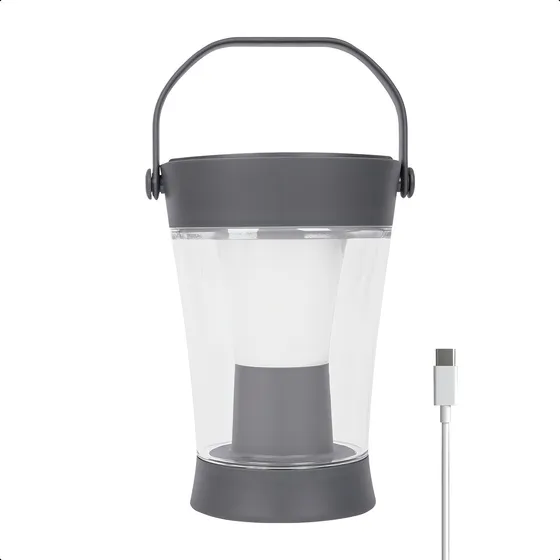 Luminario Solar Icon Portátil 3w 6500k + Rgb 4 Modos Ip54 Color Blanco