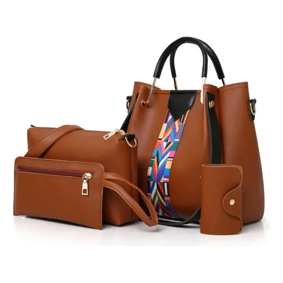 Set De Cartera Dama 4 Piezas