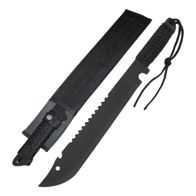 Facao Militar Tático Com Bainha Para Mato - Aço Resistente